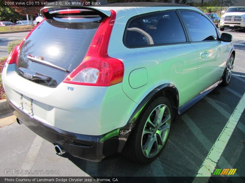 Ice White / Off Black 2008 Volvo C30 T5 Version 2.0