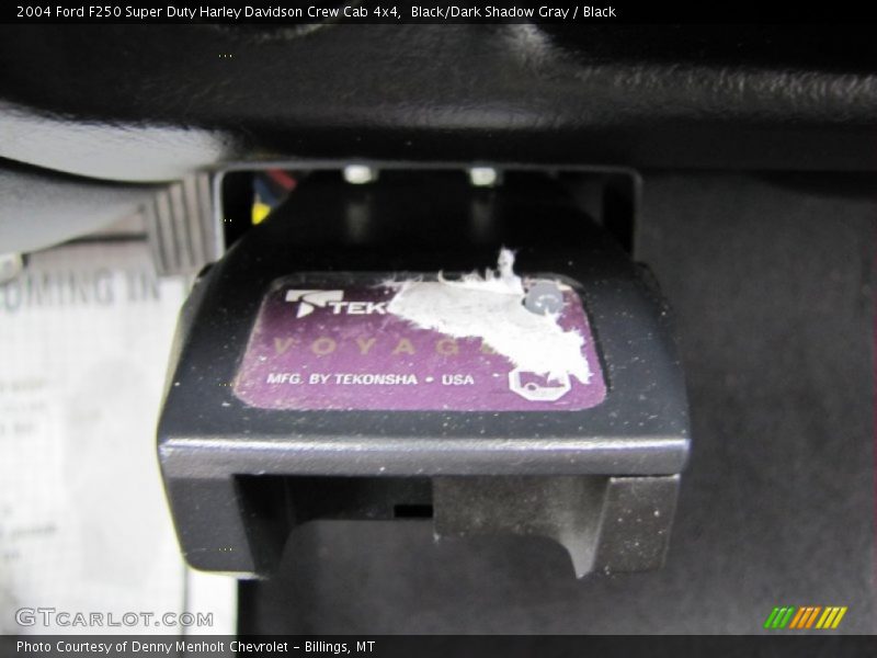 Black/Dark Shadow Gray / Black 2004 Ford F250 Super Duty Harley Davidson Crew Cab 4x4