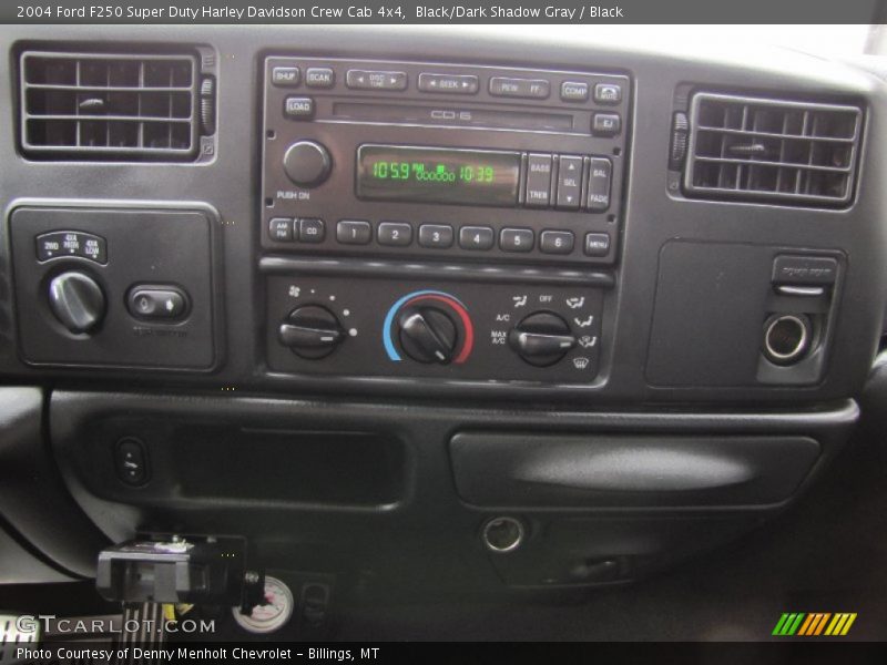 Black/Dark Shadow Gray / Black 2004 Ford F250 Super Duty Harley Davidson Crew Cab 4x4
