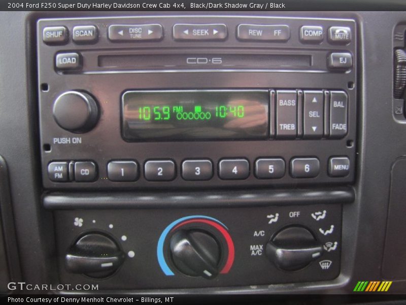 Controls of 2004 F250 Super Duty Harley Davidson Crew Cab 4x4