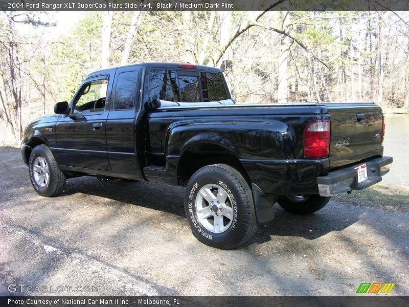 Black / Medium Dark Flint 2004 Ford Ranger XLT SuperCab Flare Side 4x4