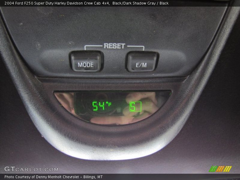 Black/Dark Shadow Gray / Black 2004 Ford F250 Super Duty Harley Davidson Crew Cab 4x4