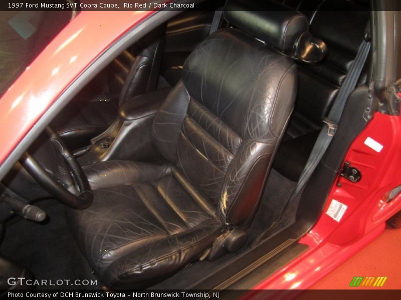 Rio Red / Dark Charcoal 1997 Ford Mustang SVT Cobra Coupe