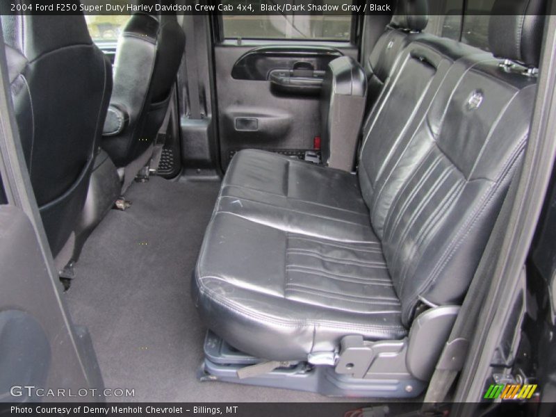  2004 F250 Super Duty Harley Davidson Crew Cab 4x4 Black Interior