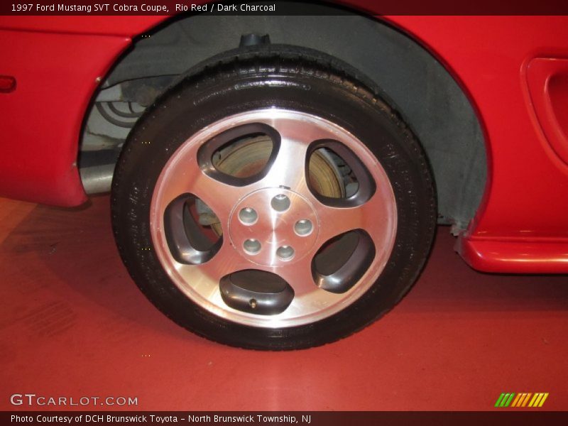 Rio Red / Dark Charcoal 1997 Ford Mustang SVT Cobra Coupe