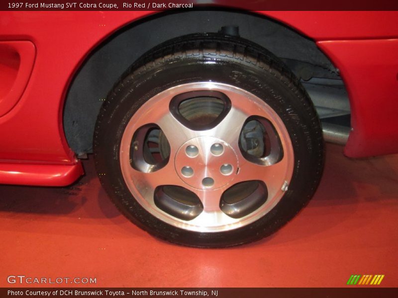 Rio Red / Dark Charcoal 1997 Ford Mustang SVT Cobra Coupe