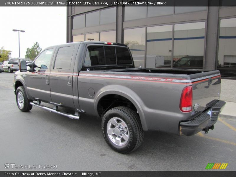 Black/Dark Shadow Gray / Black 2004 Ford F250 Super Duty Harley Davidson Crew Cab 4x4