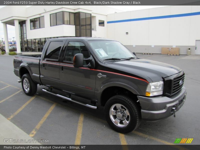  2004 F250 Super Duty Harley Davidson Crew Cab 4x4 Black/Dark Shadow Gray