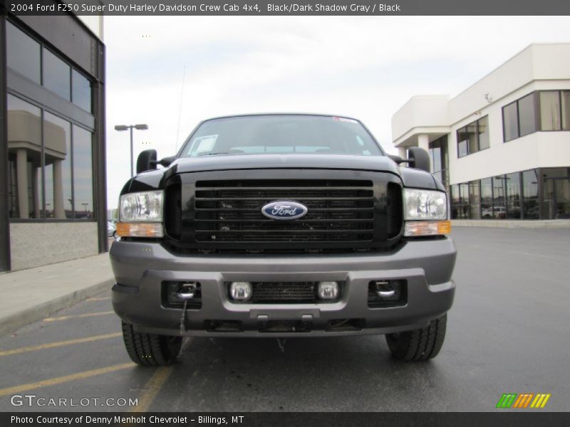 Black/Dark Shadow Gray / Black 2004 Ford F250 Super Duty Harley Davidson Crew Cab 4x4