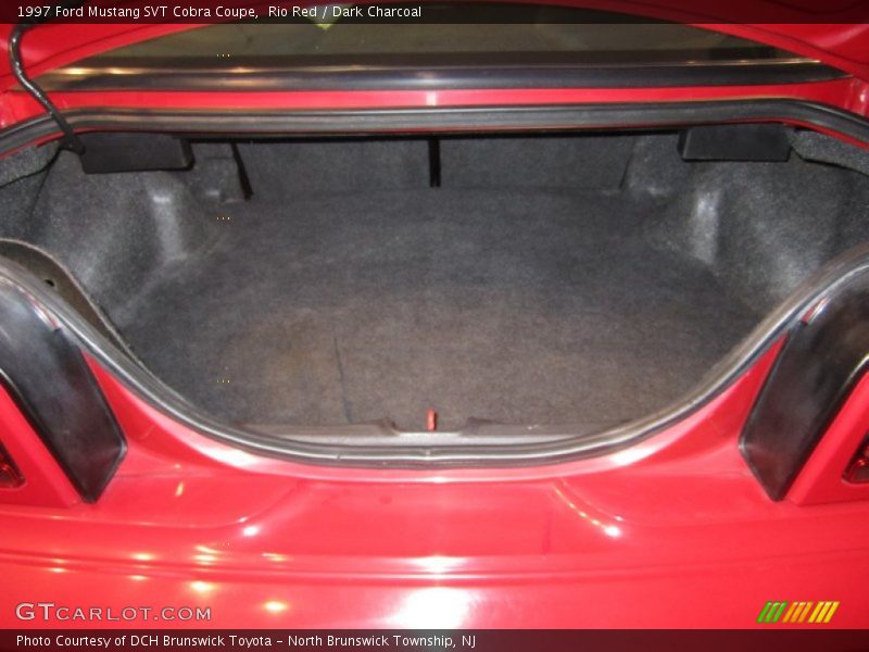 Rio Red / Dark Charcoal 1997 Ford Mustang SVT Cobra Coupe