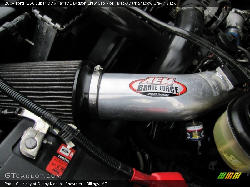 Black/Dark Shadow Gray / Black 2004 Ford F250 Super Duty Harley Davidson Crew Cab 4x4
