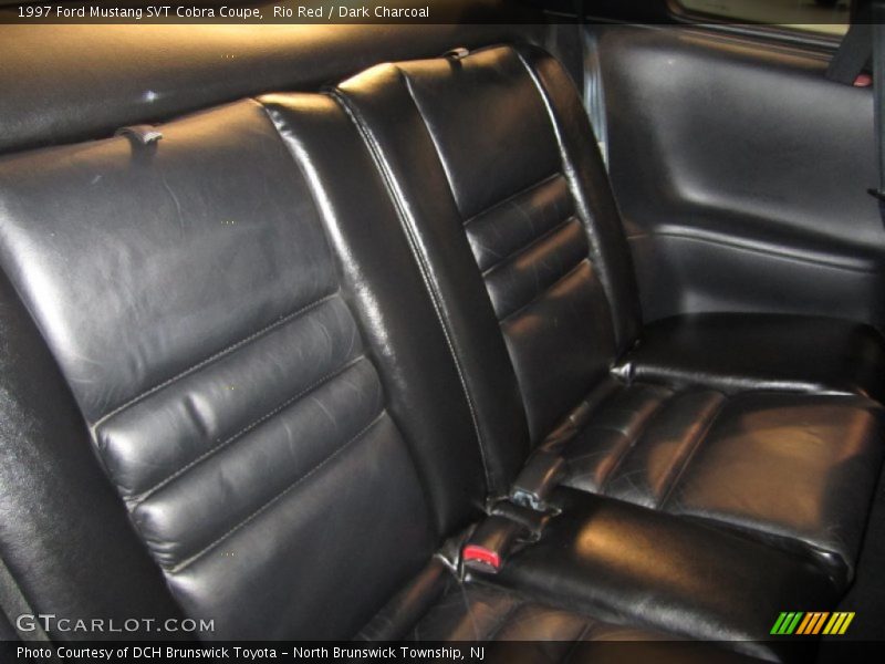 Rio Red / Dark Charcoal 1997 Ford Mustang SVT Cobra Coupe
