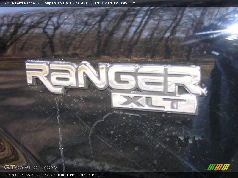 Black / Medium Dark Flint 2004 Ford Ranger XLT SuperCab Flare Side 4x4