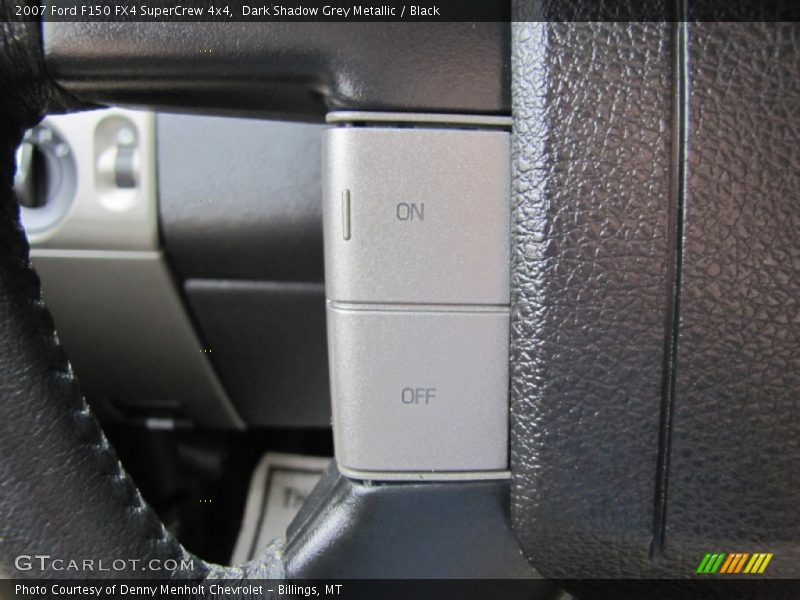 Dark Shadow Grey Metallic / Black 2007 Ford F150 FX4 SuperCrew 4x4