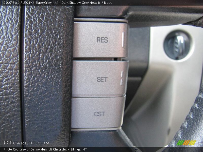 Dark Shadow Grey Metallic / Black 2007 Ford F150 FX4 SuperCrew 4x4