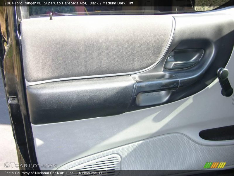 Black / Medium Dark Flint 2004 Ford Ranger XLT SuperCab Flare Side 4x4