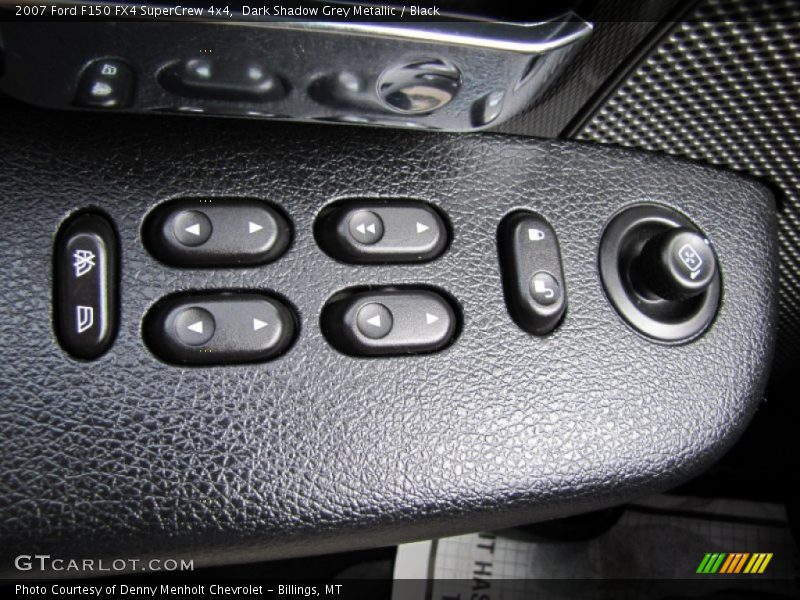 Dark Shadow Grey Metallic / Black 2007 Ford F150 FX4 SuperCrew 4x4