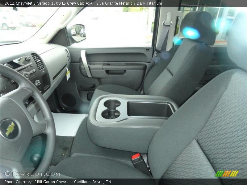 Blue Granite Metallic / Dark Titanium 2012 Chevrolet Silverado 1500 LS Crew Cab 4x4