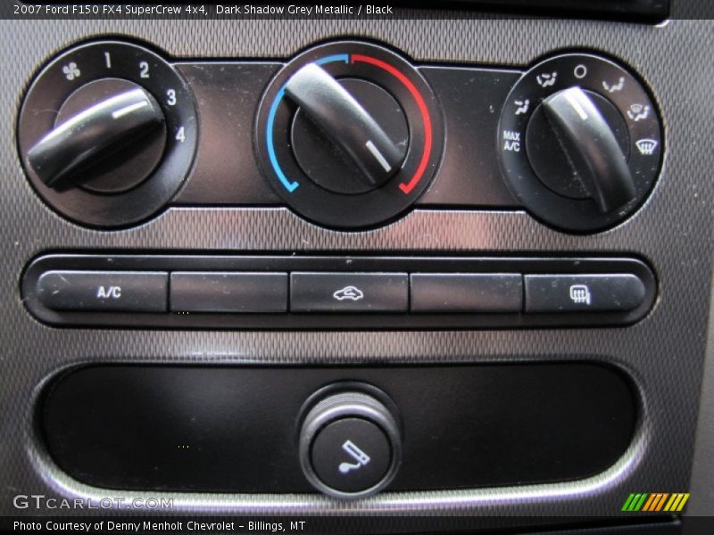 Dark Shadow Grey Metallic / Black 2007 Ford F150 FX4 SuperCrew 4x4