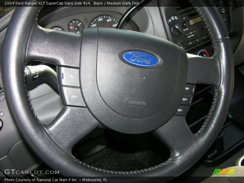 Black / Medium Dark Flint 2004 Ford Ranger XLT SuperCab Flare Side 4x4