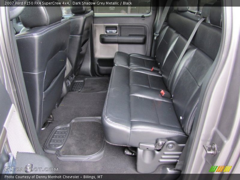Dark Shadow Grey Metallic / Black 2007 Ford F150 FX4 SuperCrew 4x4