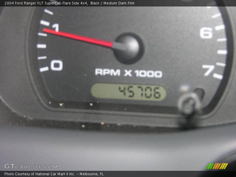 Black / Medium Dark Flint 2004 Ford Ranger XLT SuperCab Flare Side 4x4