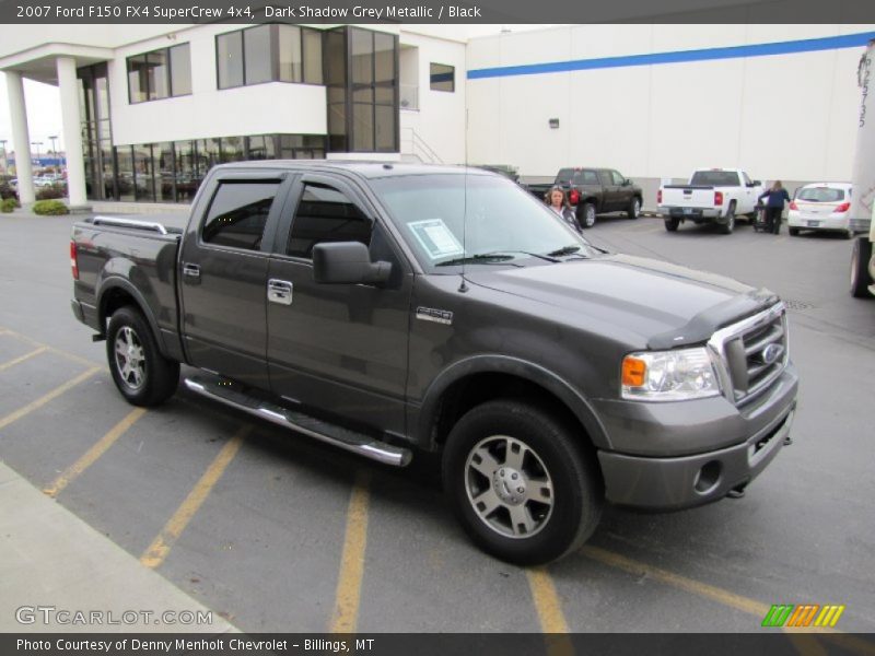 Dark Shadow Grey Metallic / Black 2007 Ford F150 FX4 SuperCrew 4x4