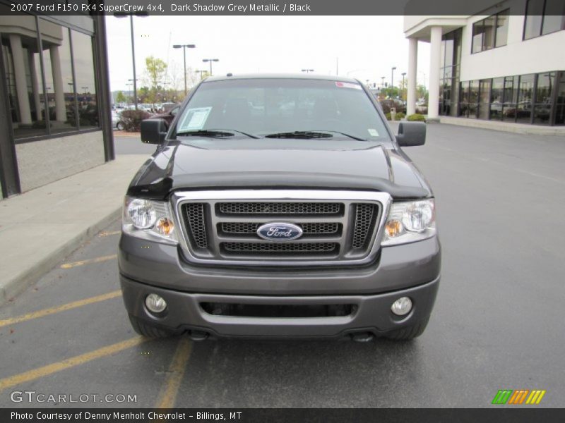 Dark Shadow Grey Metallic / Black 2007 Ford F150 FX4 SuperCrew 4x4