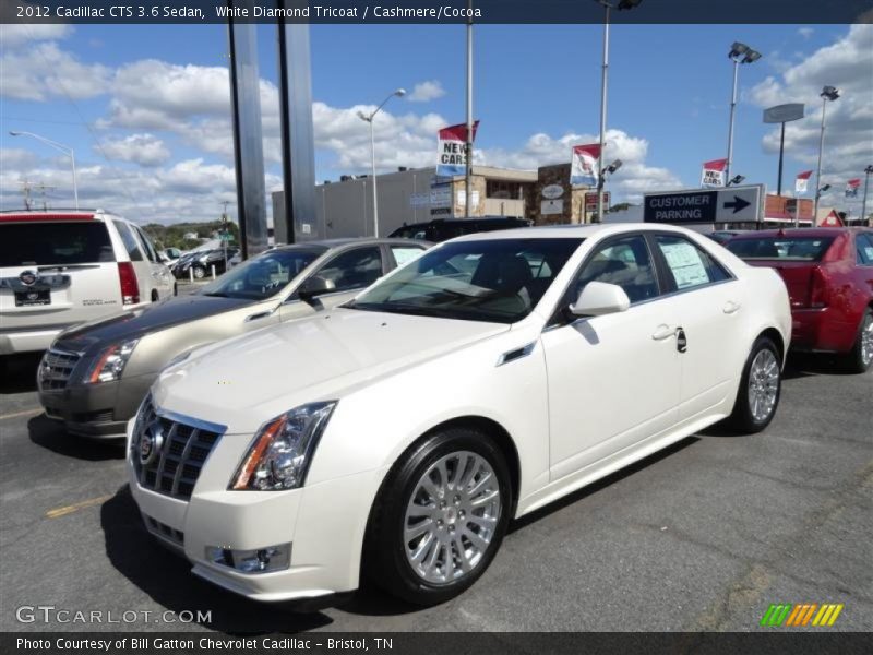 Front 3/4 View of 2012 CTS 3.6 Sedan