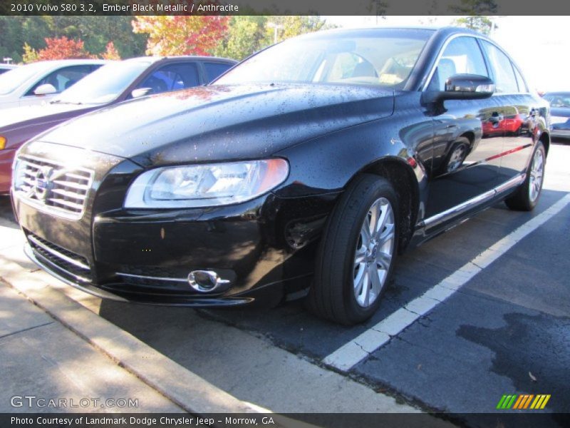 Ember Black Metallic / Anthracite 2010 Volvo S80 3.2