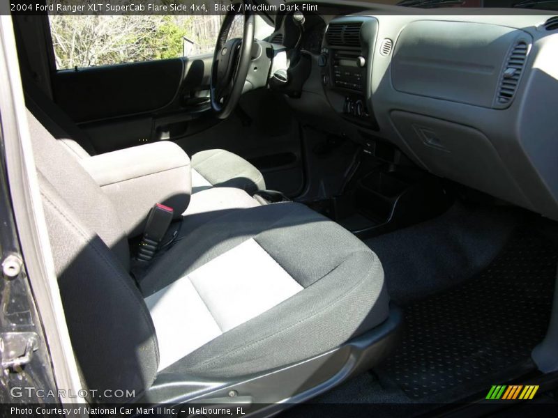 Black / Medium Dark Flint 2004 Ford Ranger XLT SuperCab Flare Side 4x4