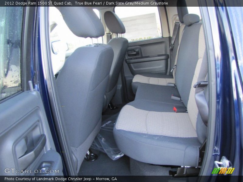 True Blue Pearl / Dark Slate Gray/Medium Graystone 2012 Dodge Ram 1500 ST Quad Cab