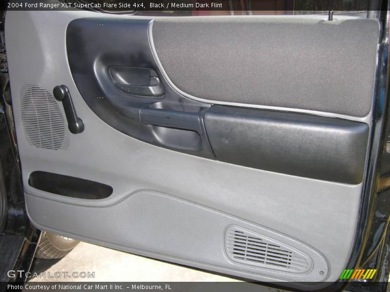 Black / Medium Dark Flint 2004 Ford Ranger XLT SuperCab Flare Side 4x4