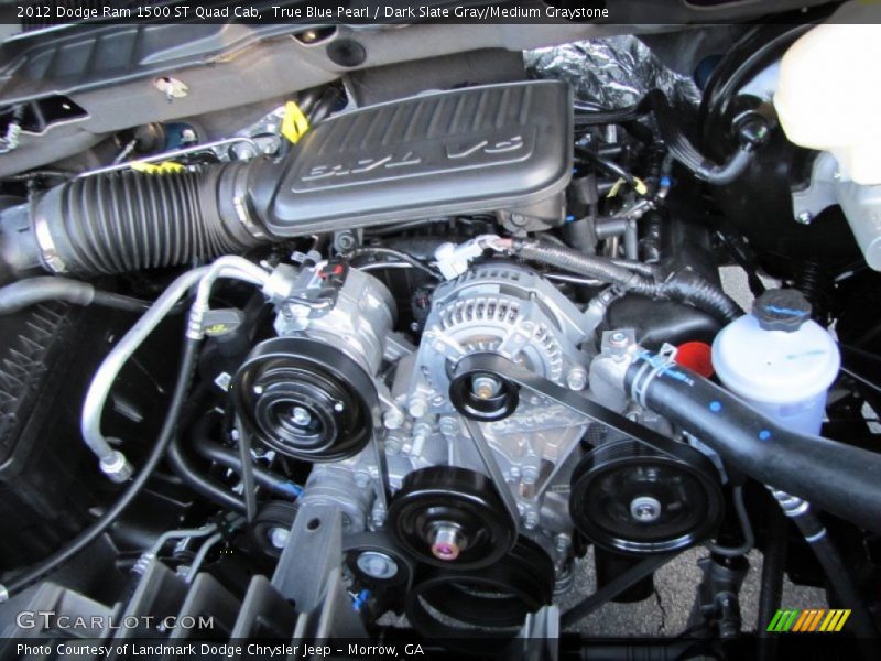 True Blue Pearl / Dark Slate Gray/Medium Graystone 2012 Dodge Ram 1500 ST Quad Cab