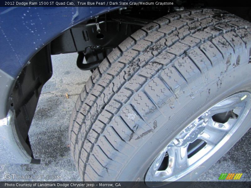 True Blue Pearl / Dark Slate Gray/Medium Graystone 2012 Dodge Ram 1500 ST Quad Cab