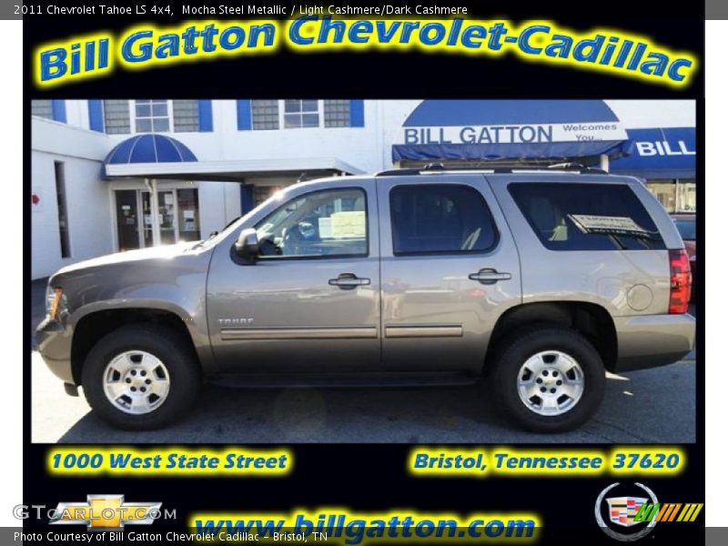 Mocha Steel Metallic / Light Cashmere/Dark Cashmere 2011 Chevrolet Tahoe LS 4x4