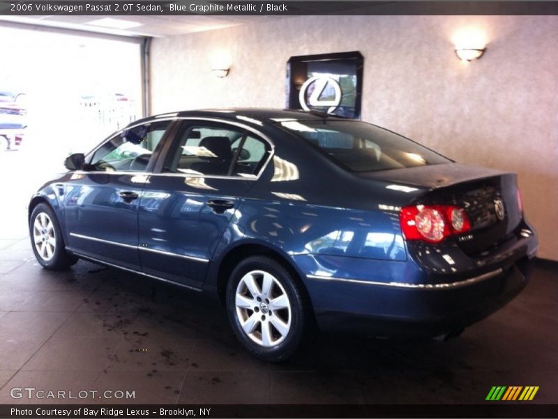 Blue Graphite Metallic / Black 2006 Volkswagen Passat 2.0T Sedan