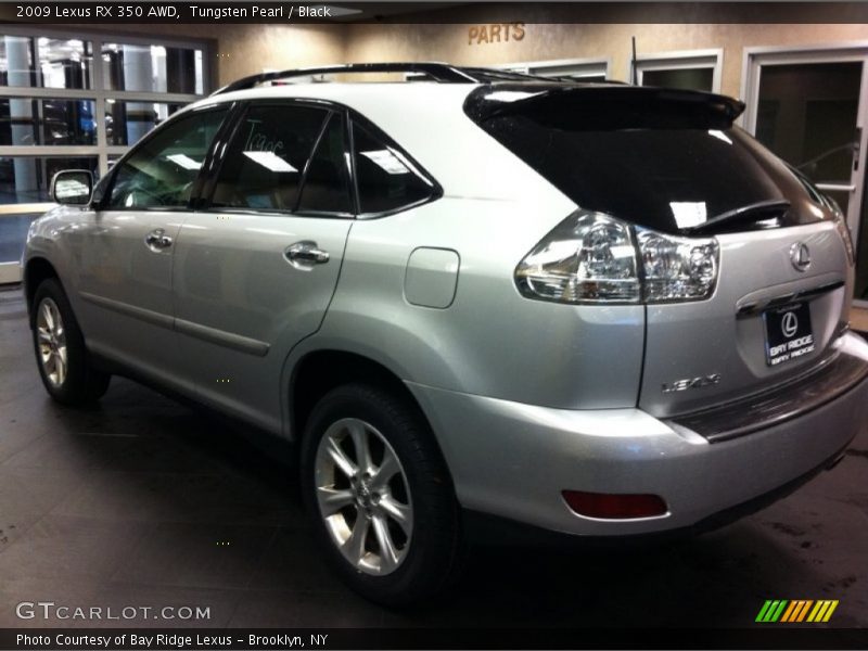 Tungsten Pearl / Black 2009 Lexus RX 350 AWD