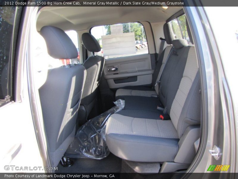  2012 Ram 1500 Big Horn Crew Cab Dark Slate Gray/Medium Graystone Interior