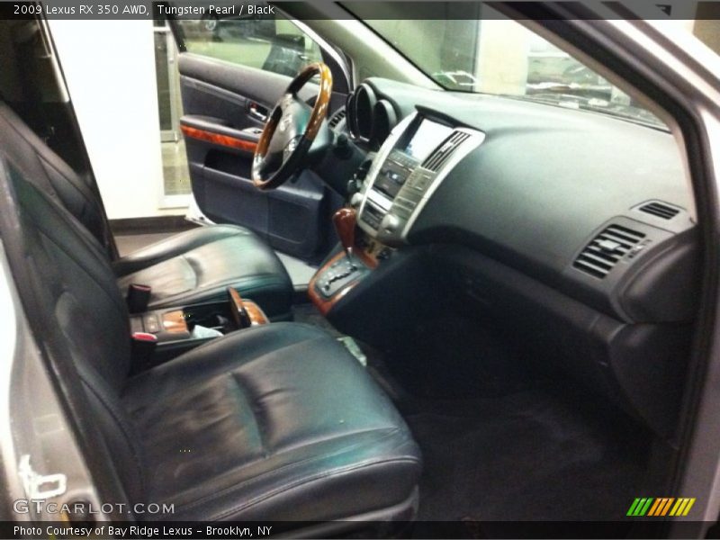Tungsten Pearl / Black 2009 Lexus RX 350 AWD