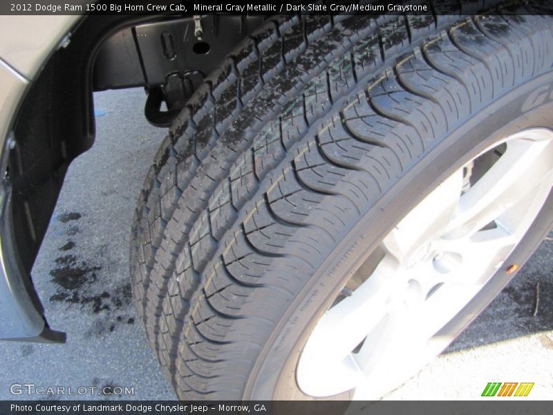 Mineral Gray Metallic / Dark Slate Gray/Medium Graystone 2012 Dodge Ram 1500 Big Horn Crew Cab
