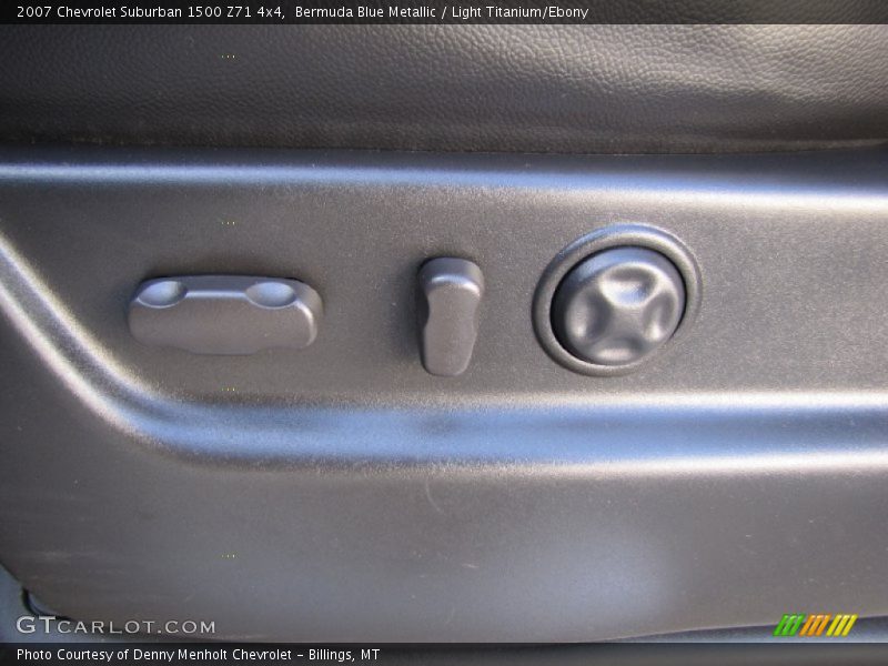 Bermuda Blue Metallic / Light Titanium/Ebony 2007 Chevrolet Suburban 1500 Z71 4x4