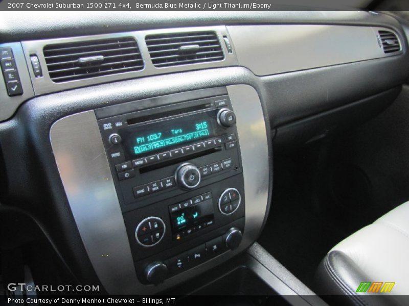Bermuda Blue Metallic / Light Titanium/Ebony 2007 Chevrolet Suburban 1500 Z71 4x4