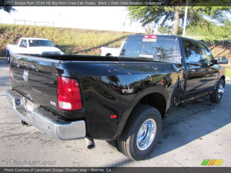 Black / Dark Slate/Medium Graystone 2012 Dodge Ram 3500 HD Big Horn Crew Cab Dually