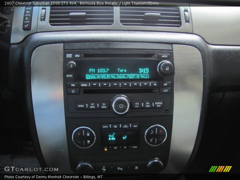 Bermuda Blue Metallic / Light Titanium/Ebony 2007 Chevrolet Suburban 1500 Z71 4x4