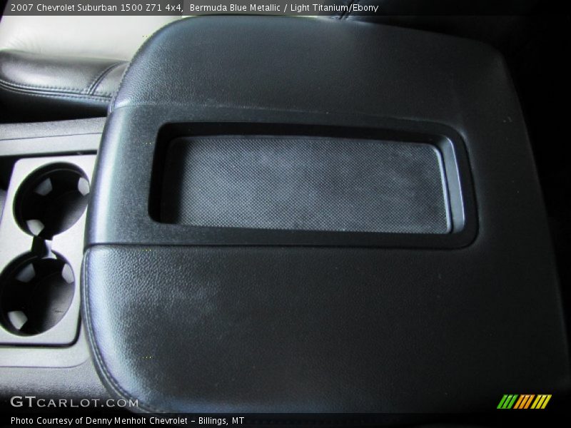 Bermuda Blue Metallic / Light Titanium/Ebony 2007 Chevrolet Suburban 1500 Z71 4x4
