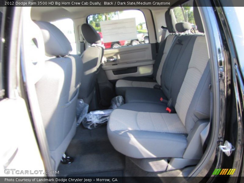 Black / Dark Slate/Medium Graystone 2012 Dodge Ram 3500 HD Big Horn Crew Cab Dually