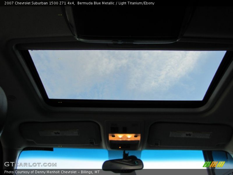 Bermuda Blue Metallic / Light Titanium/Ebony 2007 Chevrolet Suburban 1500 Z71 4x4
