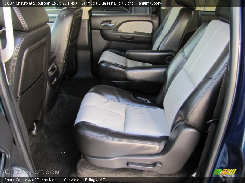 Bermuda Blue Metallic / Light Titanium/Ebony 2007 Chevrolet Suburban 1500 Z71 4x4