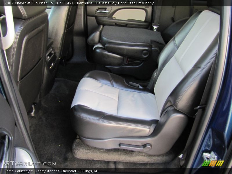 Bermuda Blue Metallic / Light Titanium/Ebony 2007 Chevrolet Suburban 1500 Z71 4x4